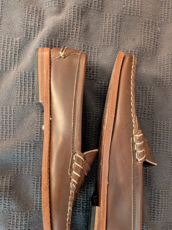 Rancourt Beefroll Penny Loafers - Carolina Brown Chromexcel main image 7